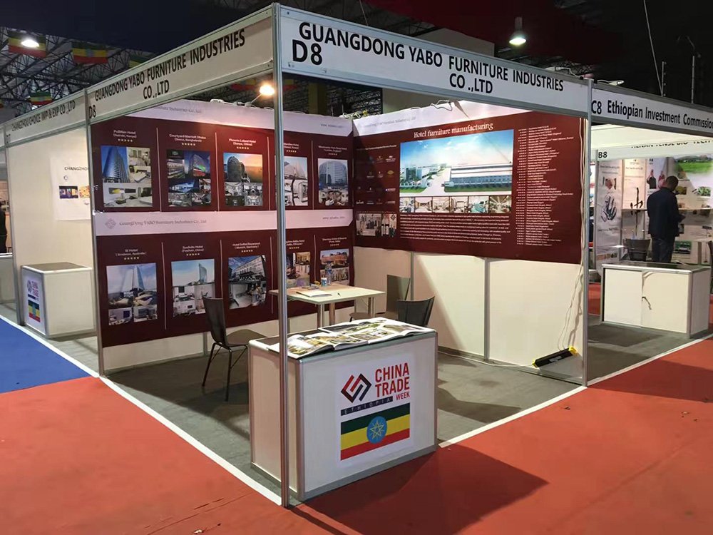 YABO-Join in the biggest China trade show in Ethiopia,Addis Ababa - Yabo Hotel Furniture