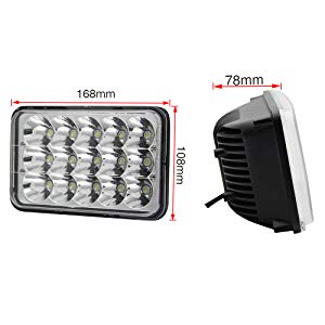 HONGCHANG-Dot Approve 4x6 Inch Cree Rectangular Led Headlights Seal Beam-2