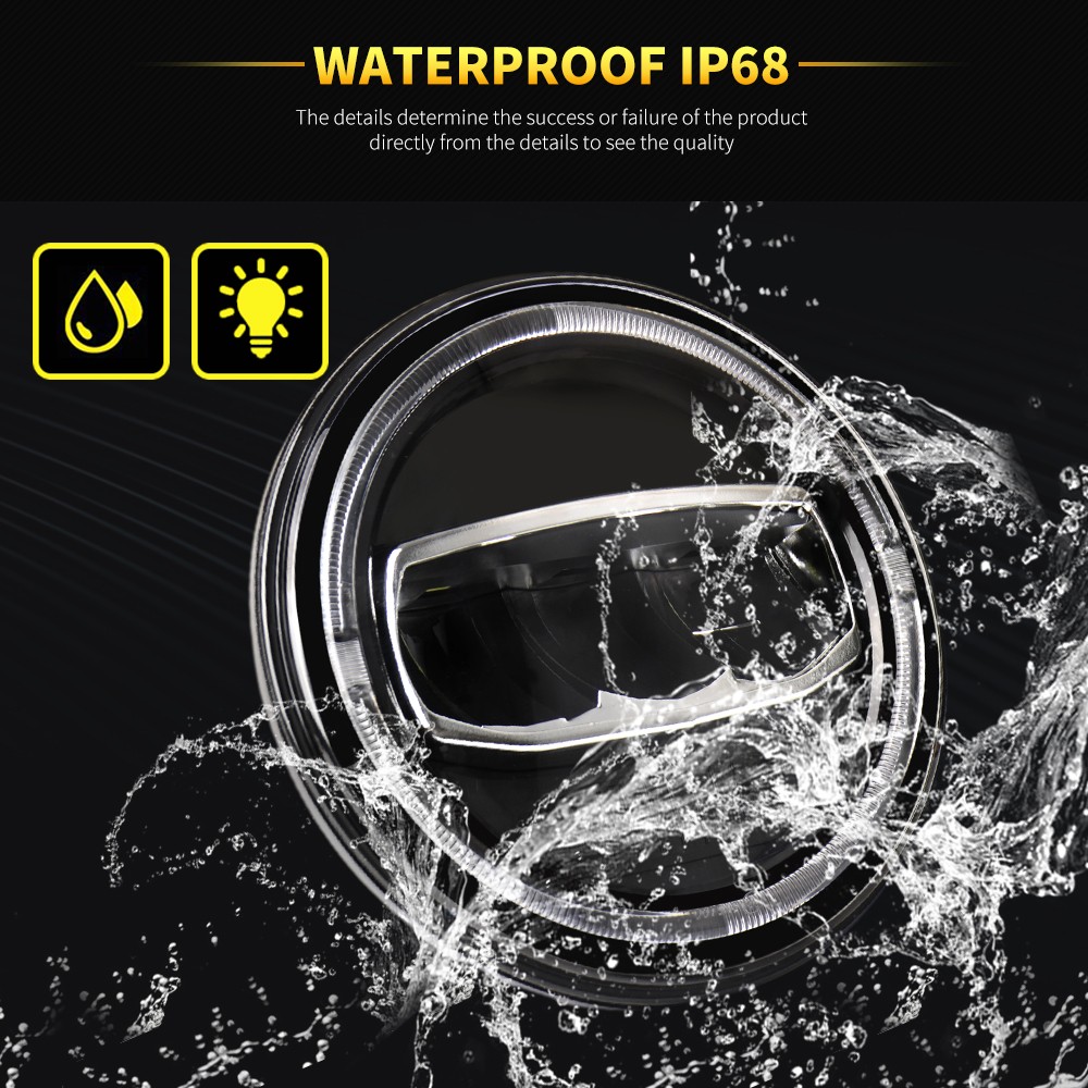 HONGCHANG-Wrangler Led Headlights Jeep Colored Headlights From Hc Car-2