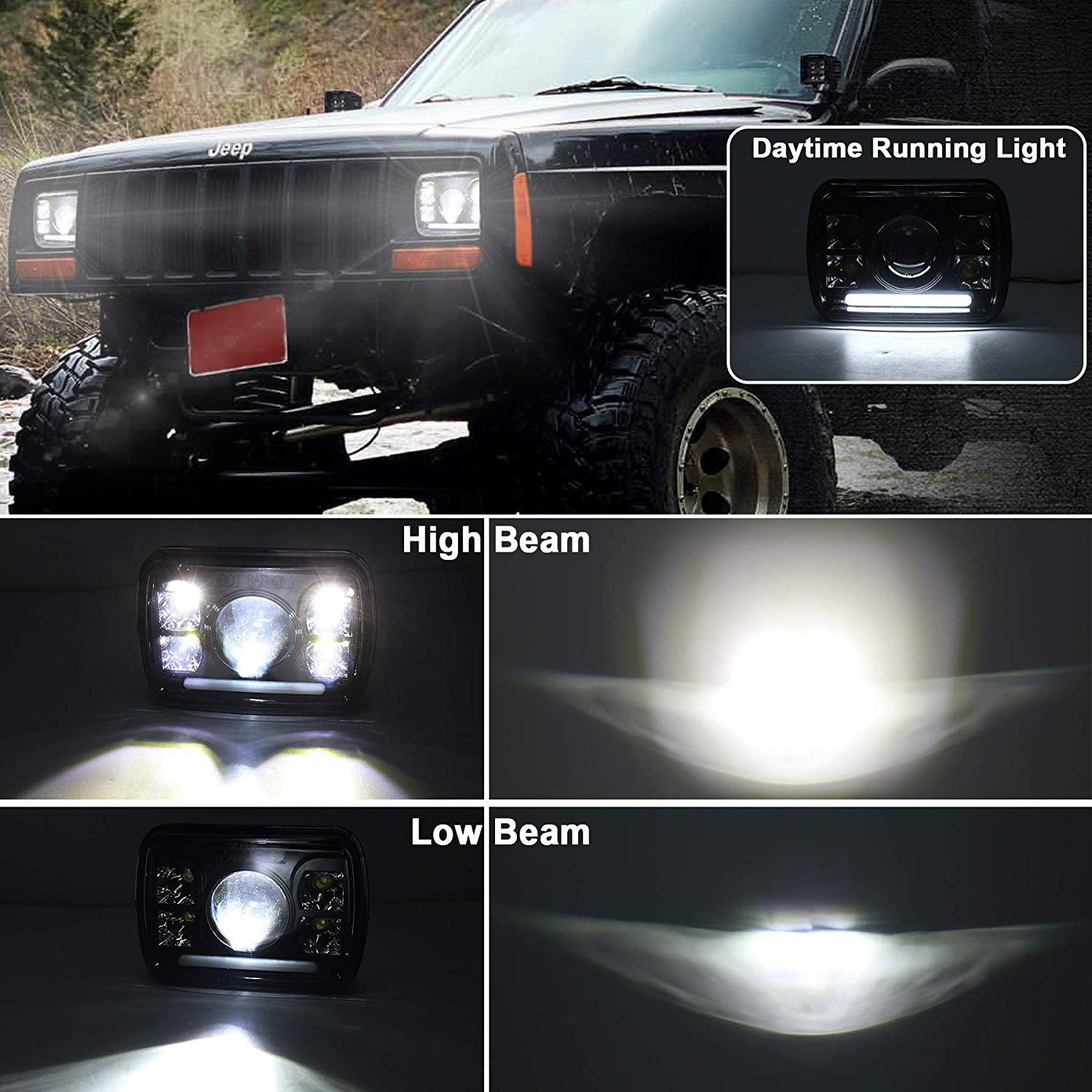 HONGCHANG-Jeep Led Lights Factory, Jeep Wrangler Halogen Headlights | Hongchang-2
