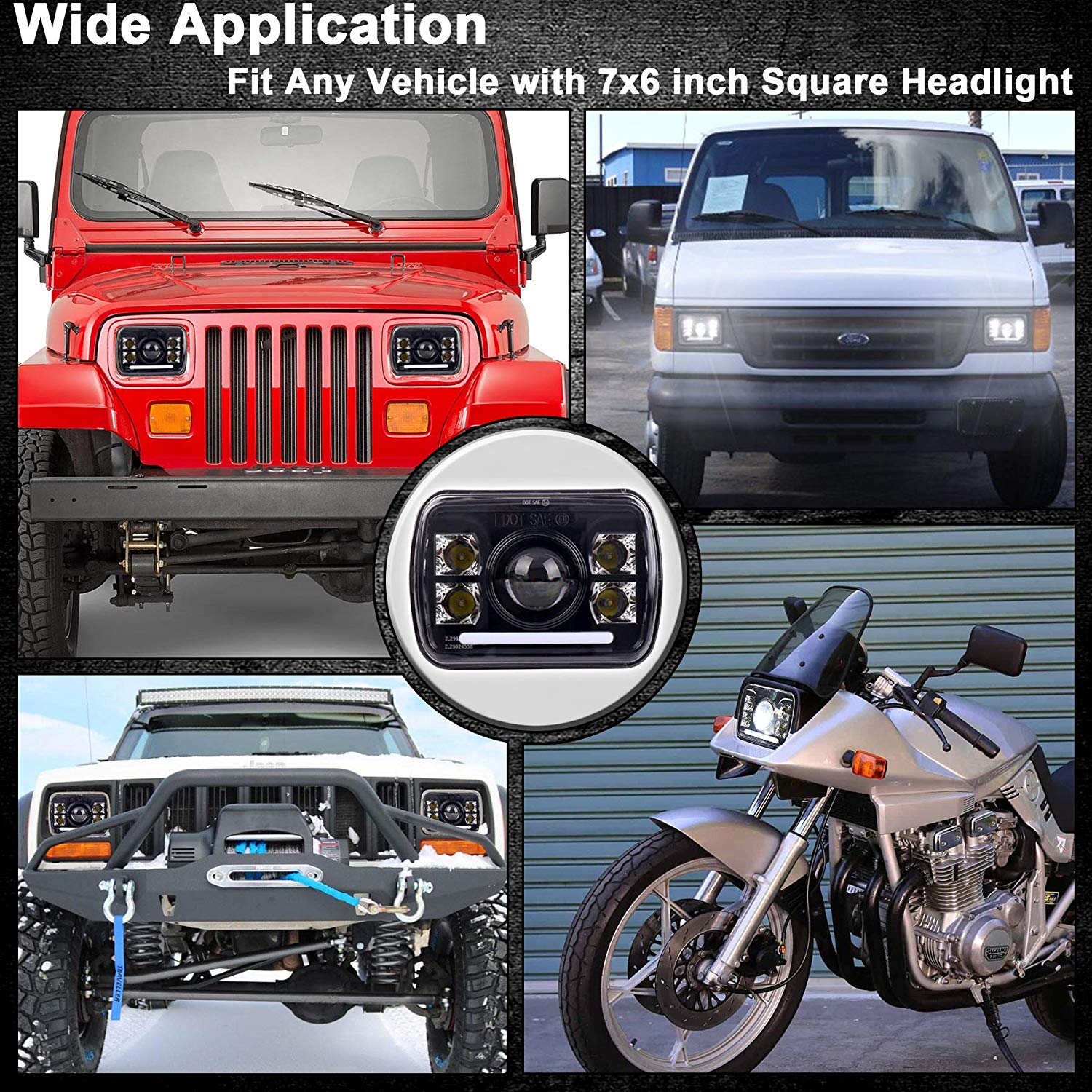 HONGCHANG-Jeep Led Lights Factory, Jeep Wrangler Halogen Headlights | Hongchang-3