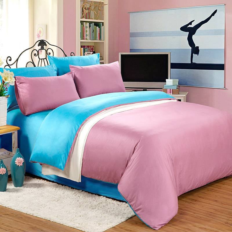 Daphne Pure Cotton Solid Bedding DEA_4017 Solid Color Bedding image4