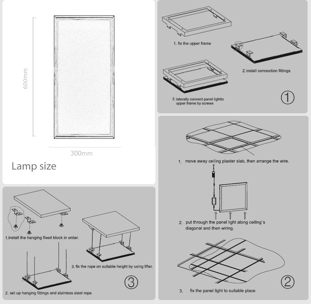 Leimove-Surface Mounted Dimmable 220v 72w Panel Light | Leimove Lighting-7