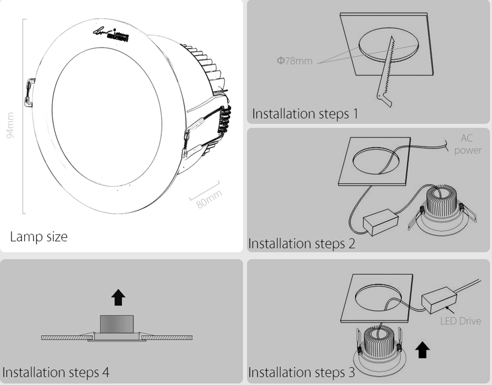 Leimove-Best Recessed Dimmable Led Downlights From Leimove Lighting-2