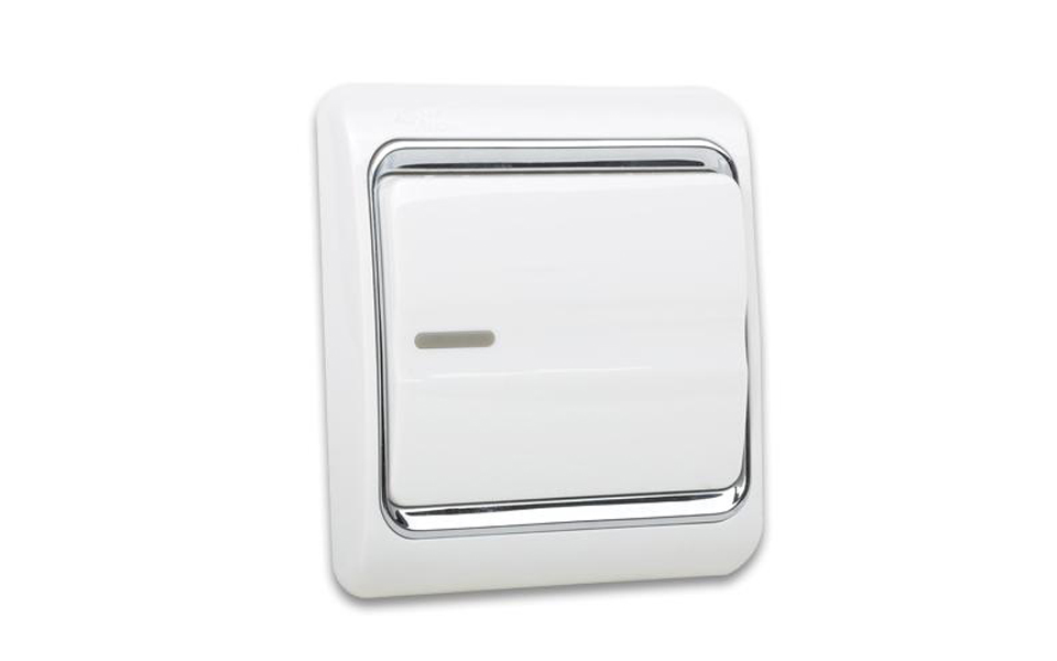 Leimove-10A One Gang 2 Way Electrician Wall Switch - Leimove Lighting-6