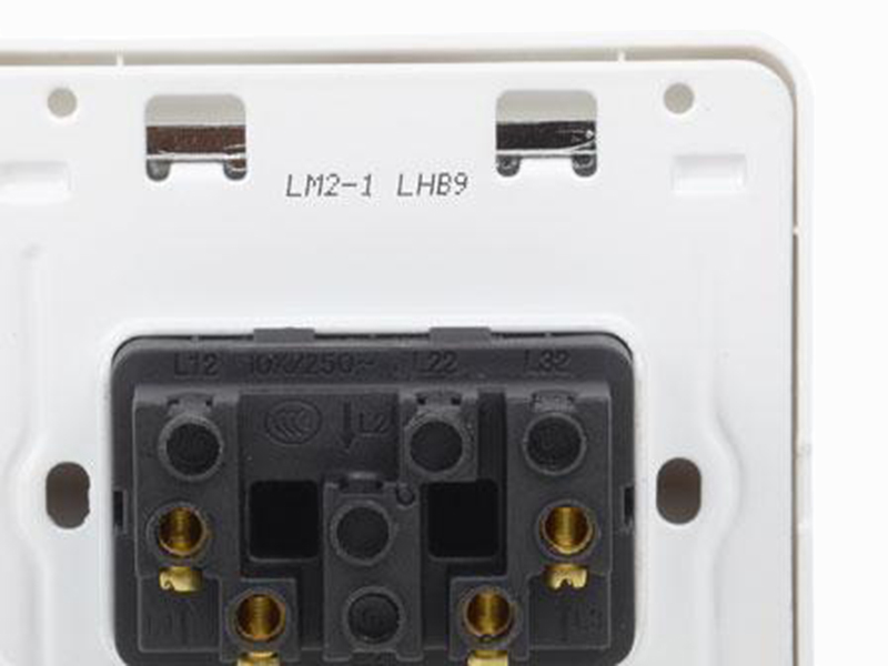 Leimove-Three Year Warrant 13a 2 Gang 1 Way Switch | Leimove Lighting-3