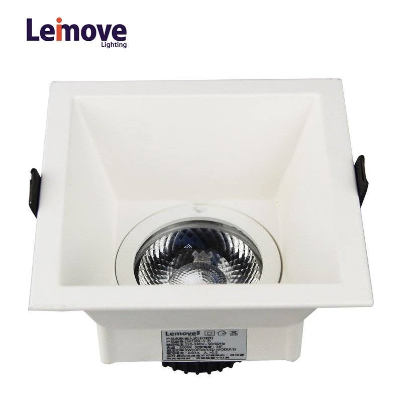 Leimove Anti-glare CRI90 flicker free 2 years warranty 5W LED downlight  LM7001