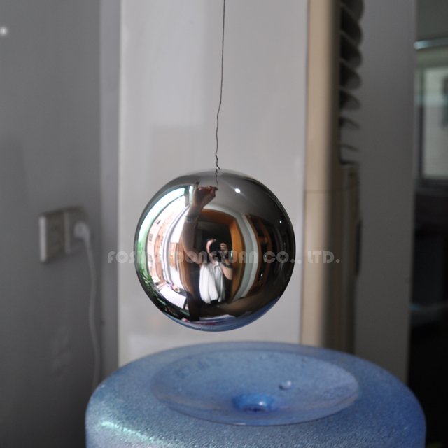 DONGYUAN 51mm Gazing Stainless Steel Hollow Ball with Hole Stainless Steel Decoration Ball image12