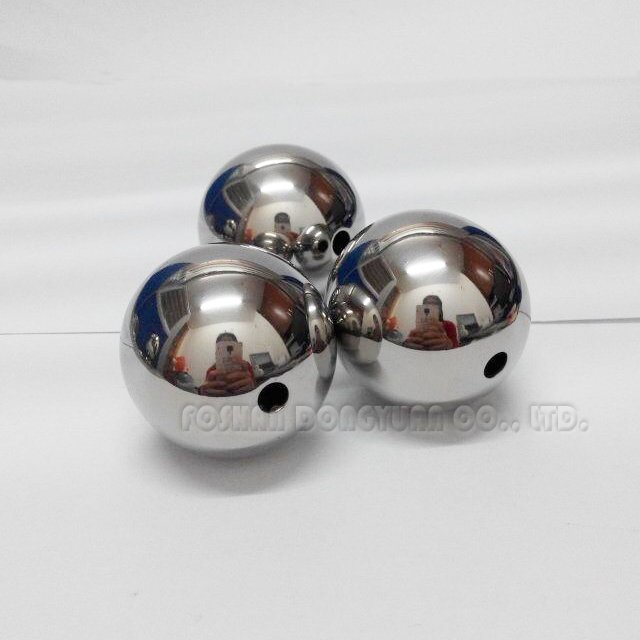 DONGYUAN 25mm Polished Stainless Steel Hollow Ball with Holes Stainless Steel Decoration Ball image2