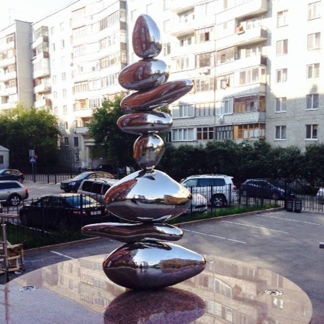 DONGYUAN High Stone Sculpture Metal Sculpture (of Stainless Steel/Iron/Metal Alloy) image45