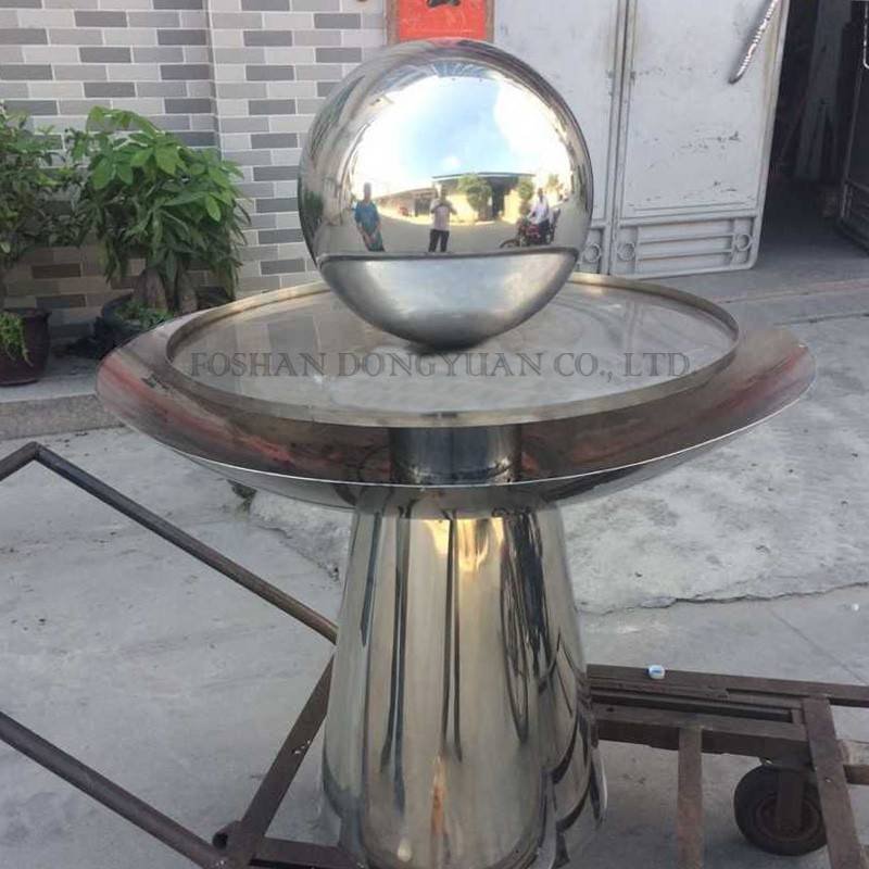 DONGYUAN 1200mm Custom Fountain Sphere Metal Sculpture (of Stainless Steel/Iron/Metal Alloy) image16
