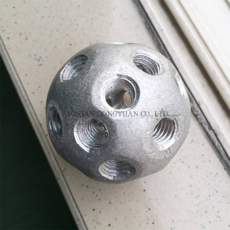 DONGYUAN Threaded Solid Aluminum Ball Carbon  / Brass /Alu  Ball image19