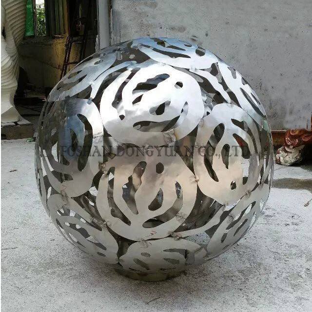 DONGYUAN Cutouf Sphere Metal Sculpture (of Stainless Steel/Iron/Metal Alloy) image19