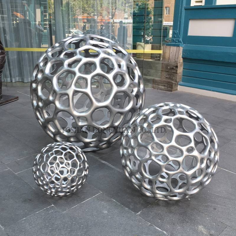 DONGYUAN Metal Ball Sculpture Metal Sculpture (of Stainless Steel/Iron/Metal Alloy) image32