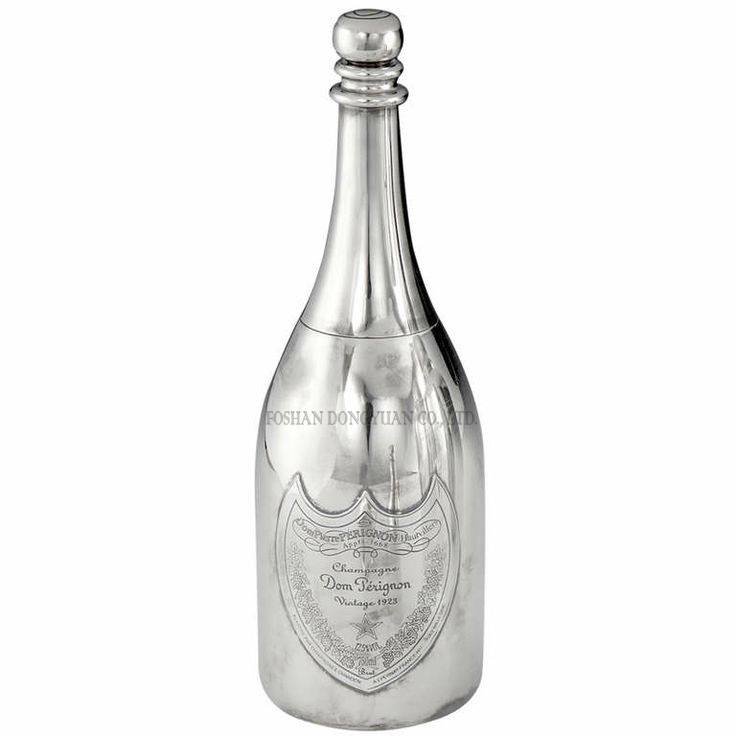DONGYUAN Polished Stainless Steel Champagne Bottle Metal Sculpture (of Stainless Steel/Iron/Metal Alloy) image27