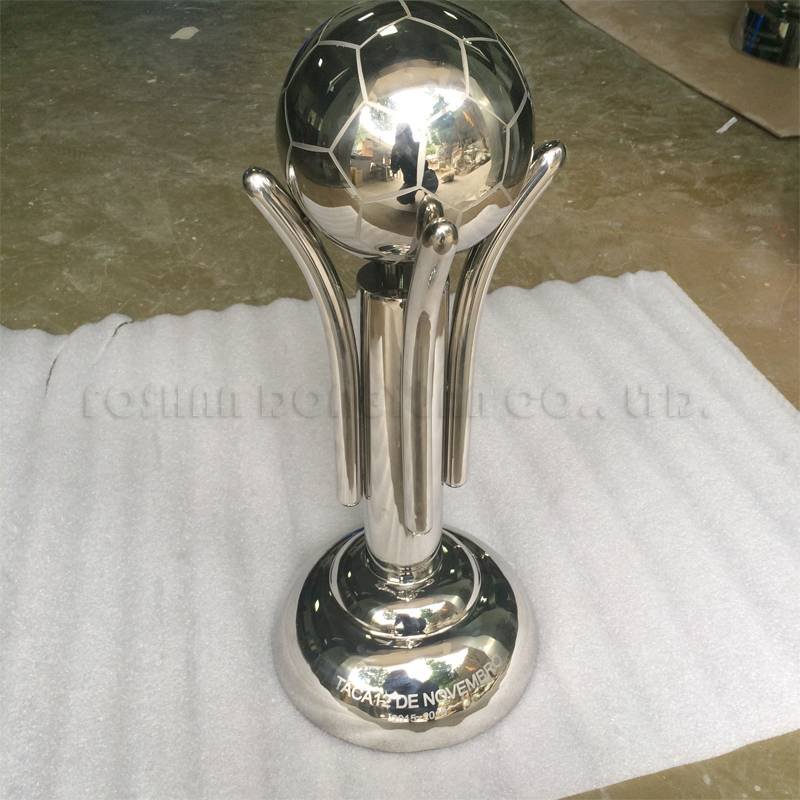 DONGYUAN Stainless Steel Custom Designer Soccer Trophy Metal Sculpture (of Stainless Steel/Iron/Metal Alloy) image30