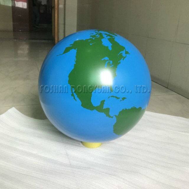 DONGYUAN Metal Painted World Map Garden Sphere Metal Sculpture (of Stainless Steel/Iron/Metal Alloy) image20