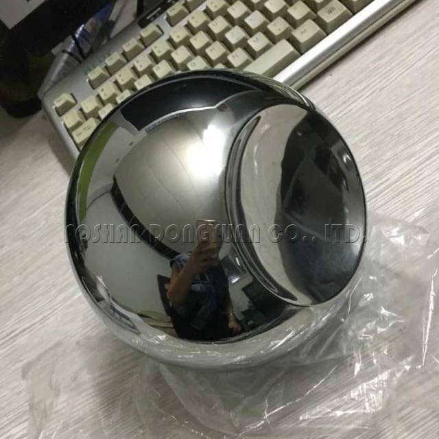 DONGYUAN Polished Concave Stainless Steel Hollow Ball Stainless Steel Decoration Ball image17
