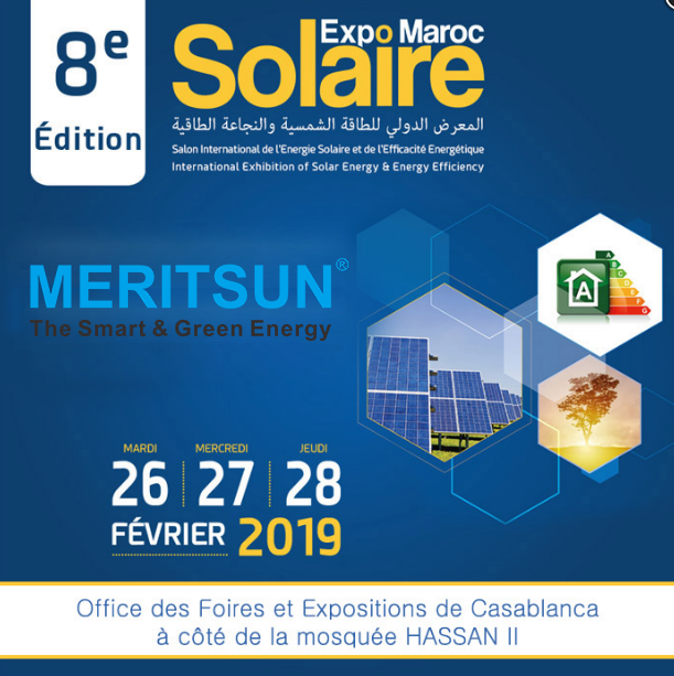 MERITSUN SOLAIRE EXPO MAROC
