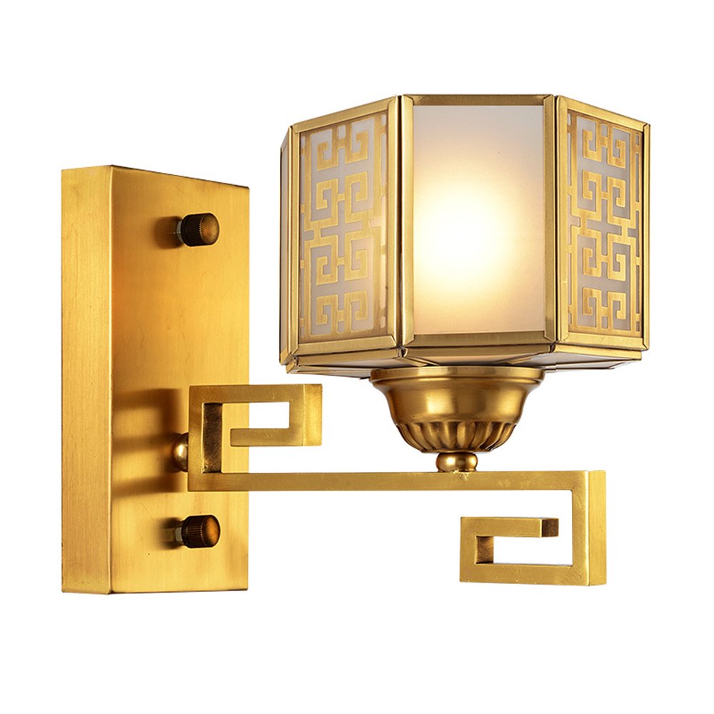 Brass Wall Light (EAB-14002-1)