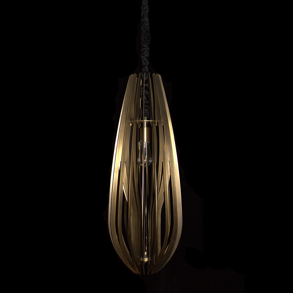 Copper Pendant light (D300 H800)