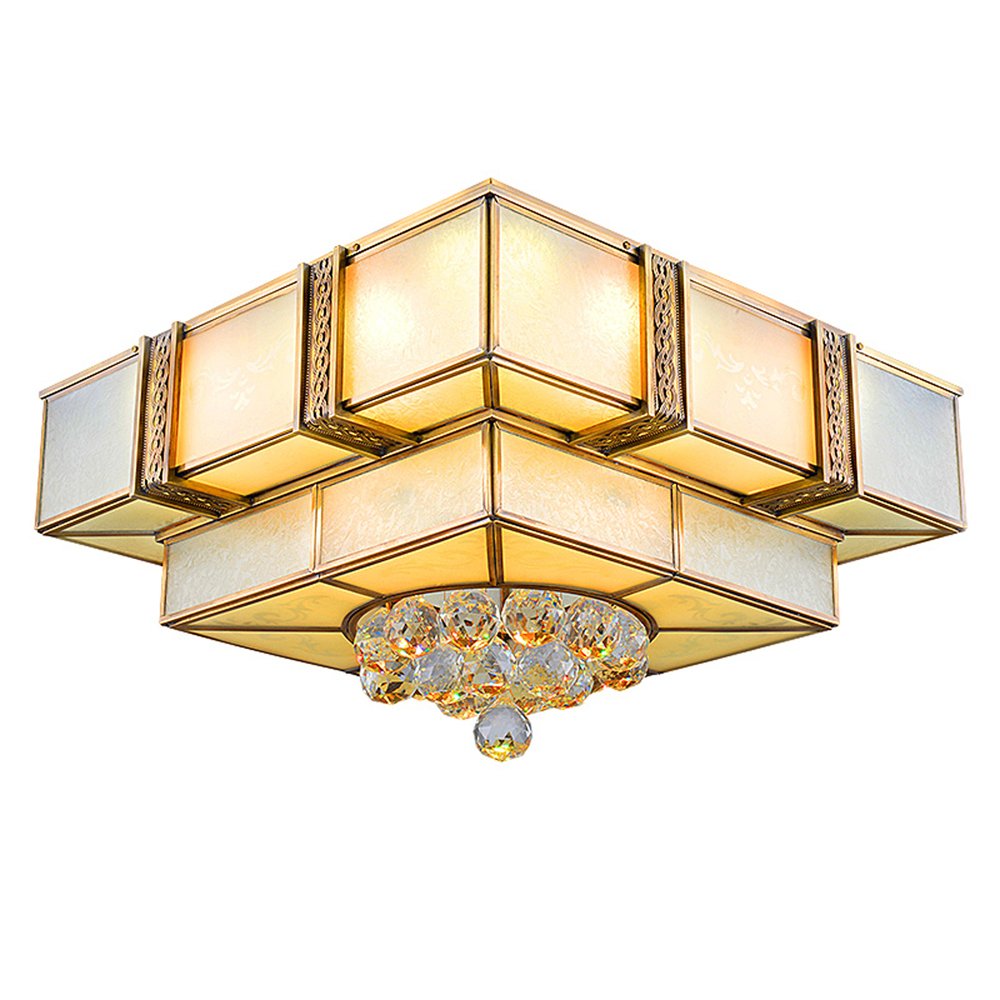 EME LIGHTING Square Copper Ceiling Light (EAX-14003-450) Ceiling Lights image161