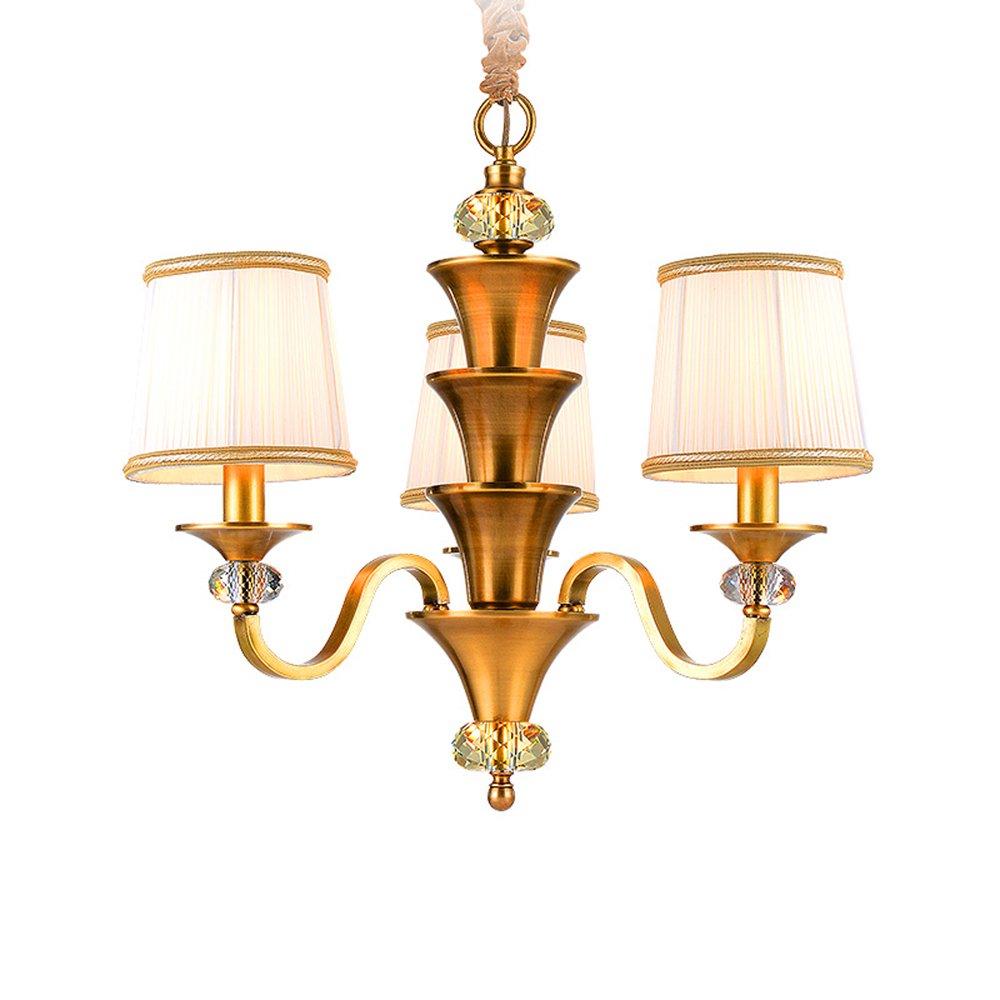 EME LIGHTING Hanging Chandelier (EYB-14205-3) Brass Chandelier image88