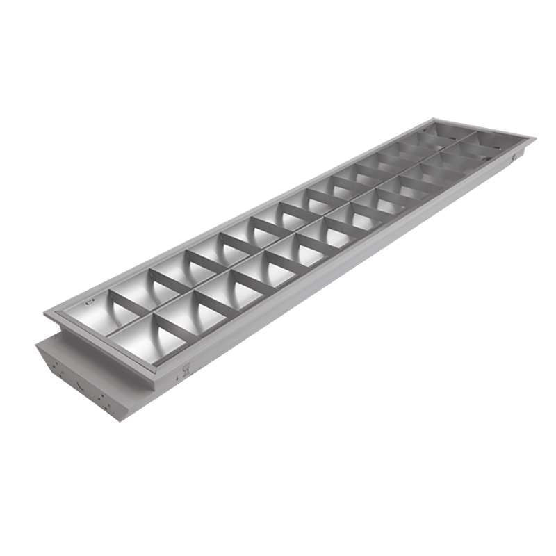 Fluorescent Batten Fixtures LED Grille Lighting Fixture 1200×300