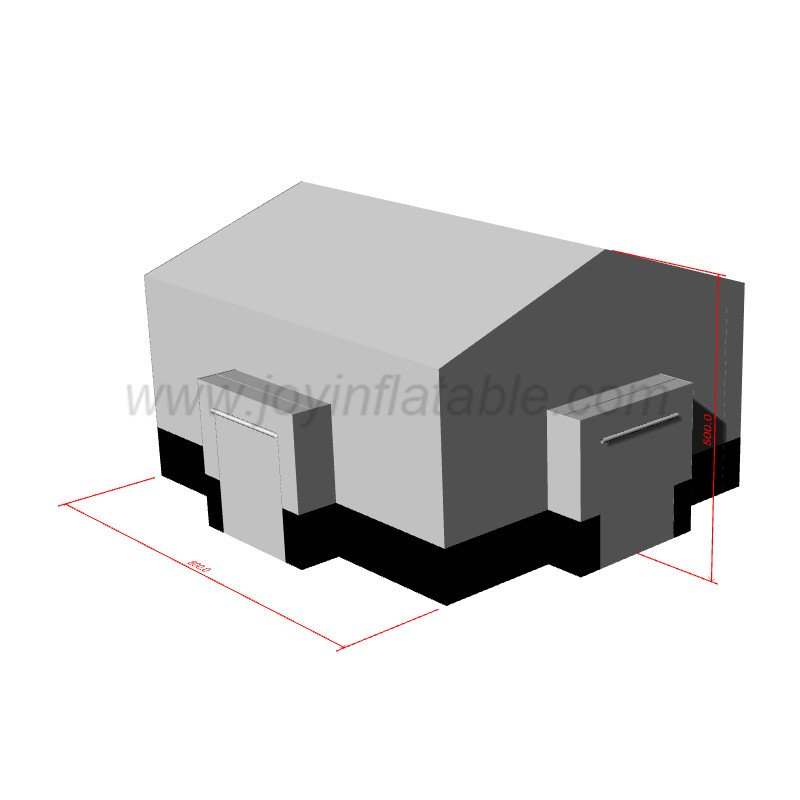 JOY inflatable 8x7x5m Customized inflatable cube Outdoor Tents with oxford  cloth Inflatable cube tent image130