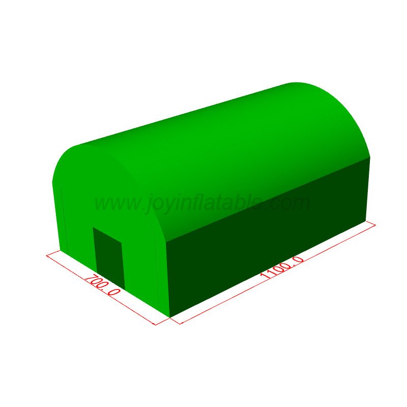 JOY inflatable 11*7*5 M Waterproof Green Inflatable Giant Tunnel Tent Inflatable cube tent image126