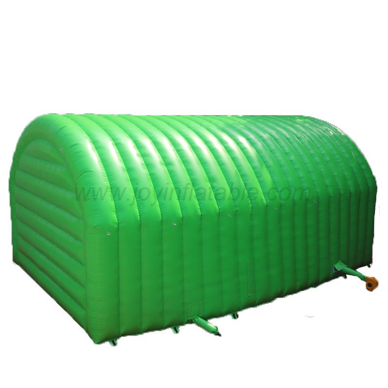 JOY inflatable 11*7*5 M Waterproof Green Inflatable Giant Tunnel Tent Inflatable cube tent image126