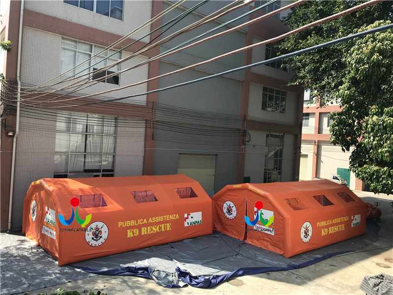 JOY inflatable Inflatable PVC  Army Tent Used Medical Tent,Waterproof Military Tent Of High Quality Inflatable medical tent image118