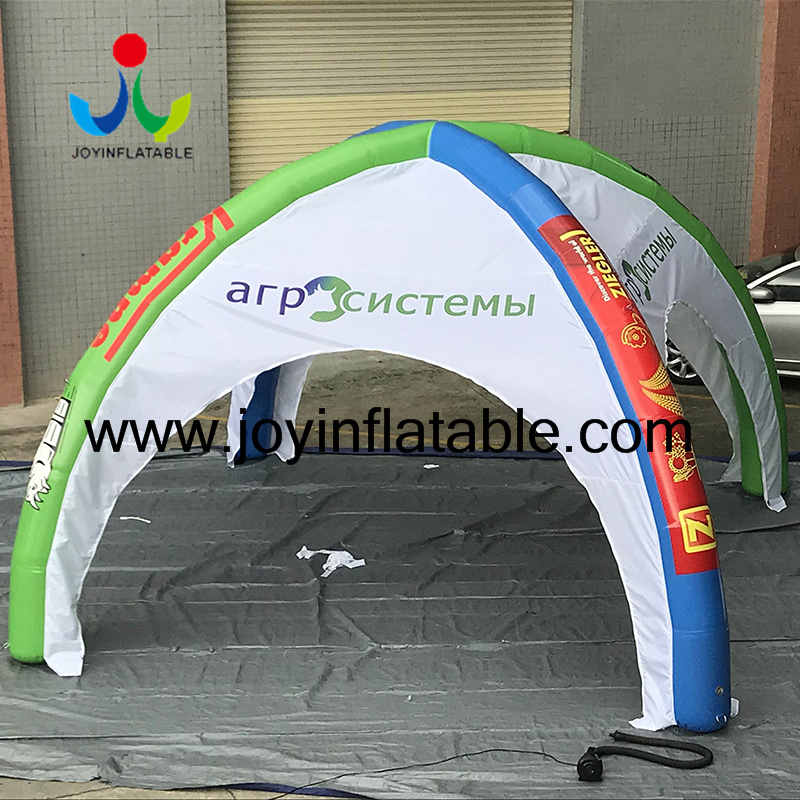 JOY inflatable 4 Legs Promotional Event Spider Inflatable Tent  Cross Tent Products video image66