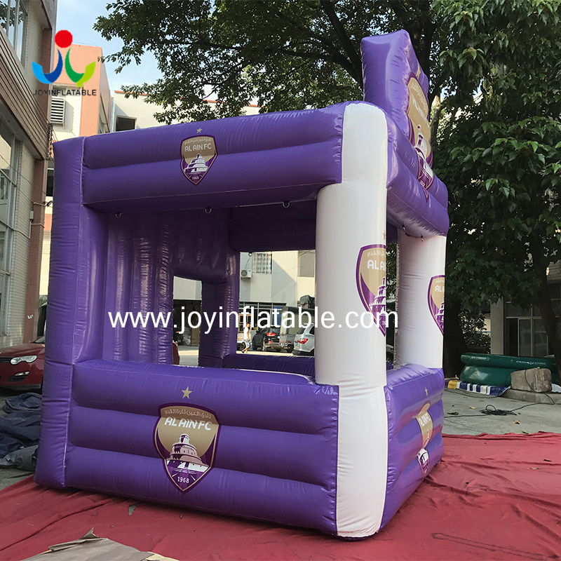 JOY inflatable 0.6mm PVC Inflatable Small Cube House For Exhibition Inflatable cube tent image59