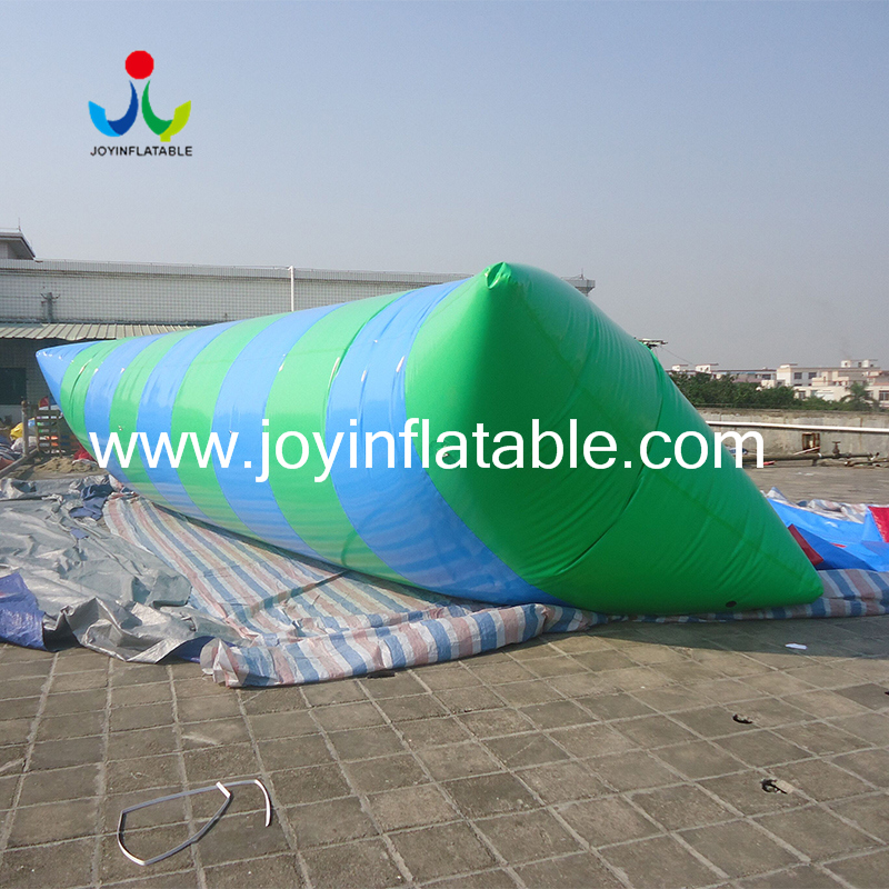 JOY inflatable Water Toy floating Inflatable Jump Bed Water Blobbing Air Pillow Bag For Adult elements of inflatable floating water park image2
