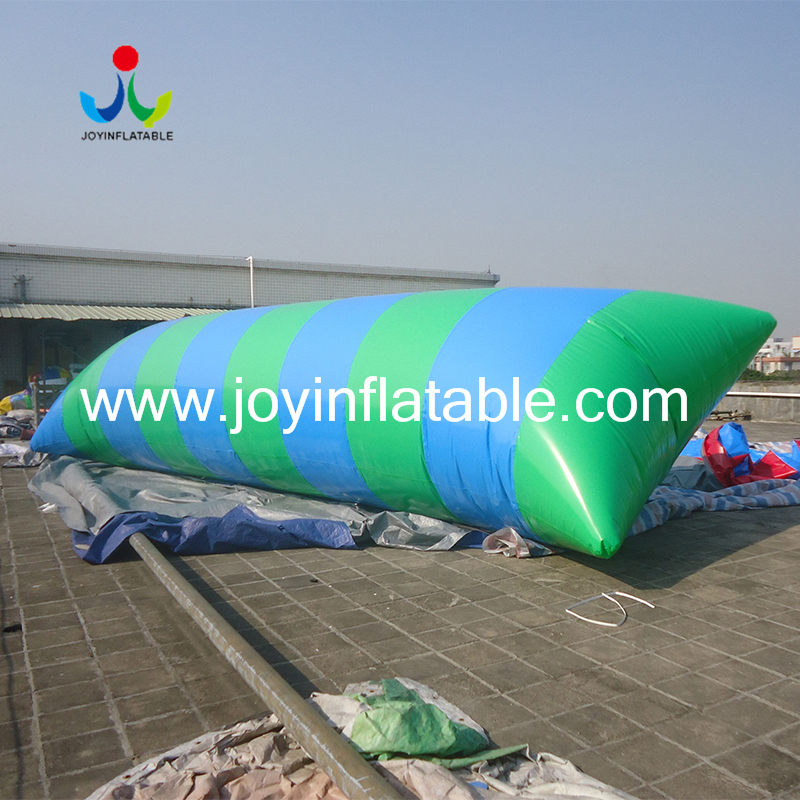 JOY inflatable Water Toy floating Inflatable Jump Bed Water Blobbing Air Pillow Bag For Adult elements of inflatable floating water park image2