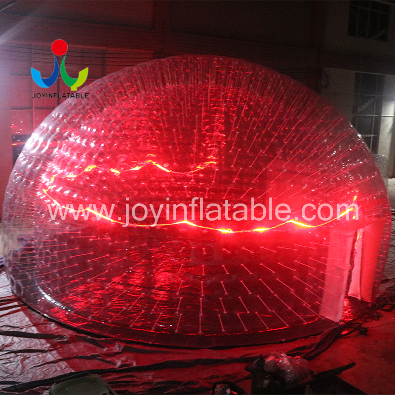 JOY inflatable Clear PVC Inflatable LED Light Event Tent Inflatable  igloo tent image36