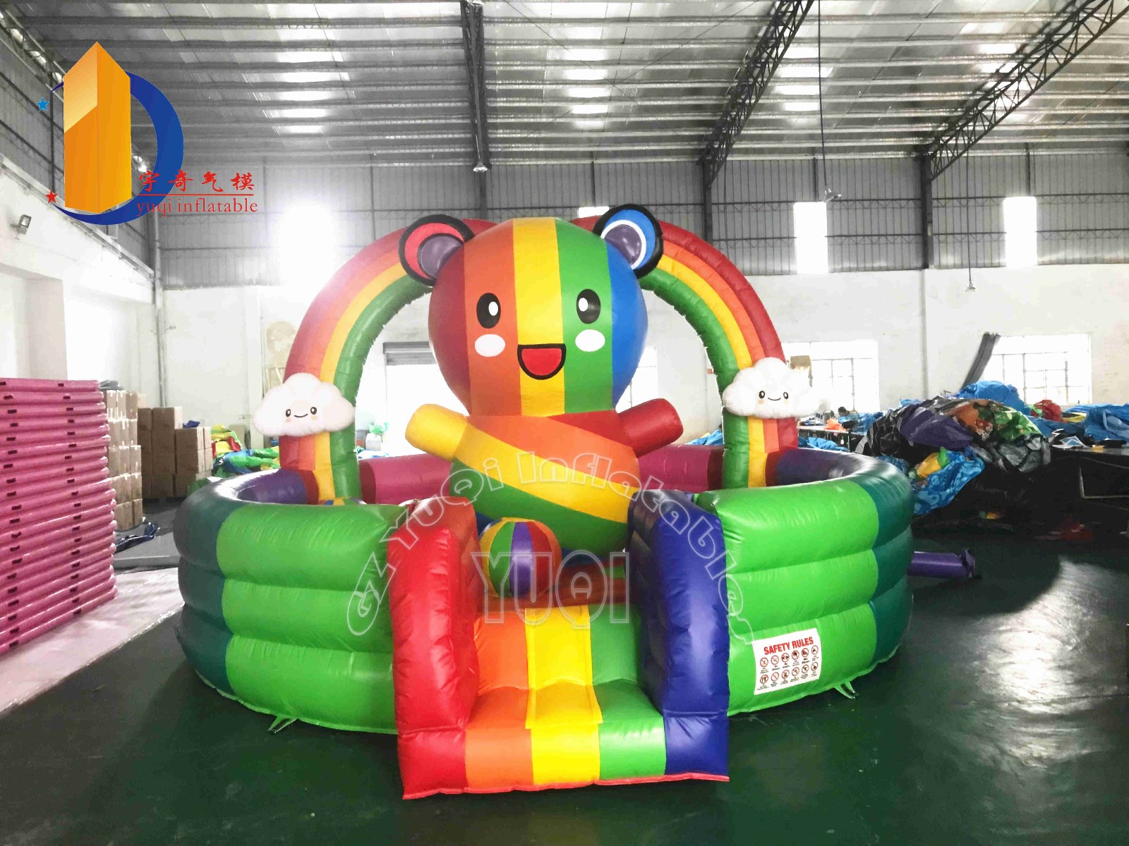 YUQI-Read YUQI Rainbow bear Inflatable bouncer News On Yuqi Inflatables