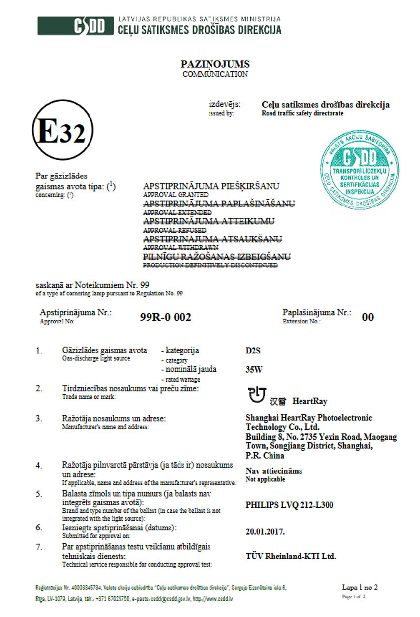 HeartRay Headlight Array image122