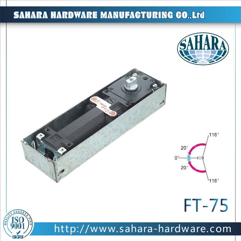 SAHARA Glass HARDWARE OEM Aluminium Floor Spring-FT-75 for Doors Door Floor Spring image16