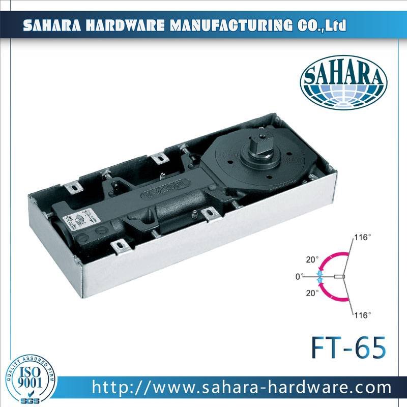 SAHARA Glass HARDWARE OEM Aluminium Floor Spring-FT-65 for Doors Door Floor Spring image5