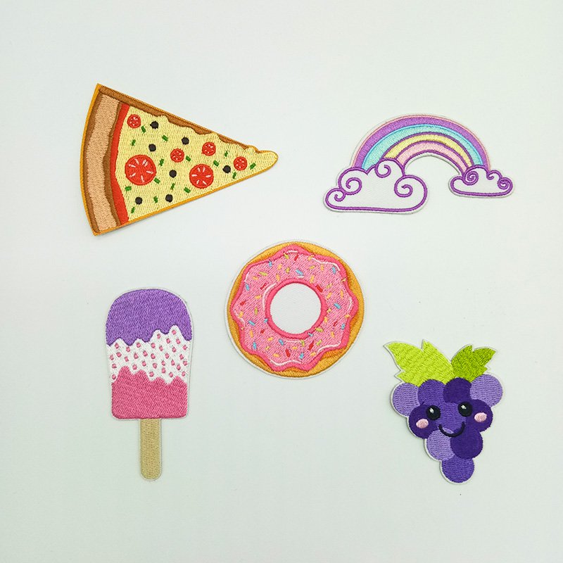 Junhin Hot Sales Custom Personlized Custom Embroidery Patches Embroidered Patches image52