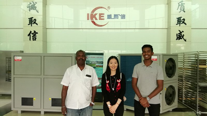 IKE-Company News | Indian customer visited our factory during the Guangzhou Trade Fair