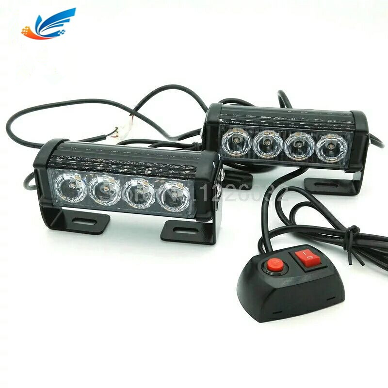 Car truck led strobe light blue yellow S1 24W