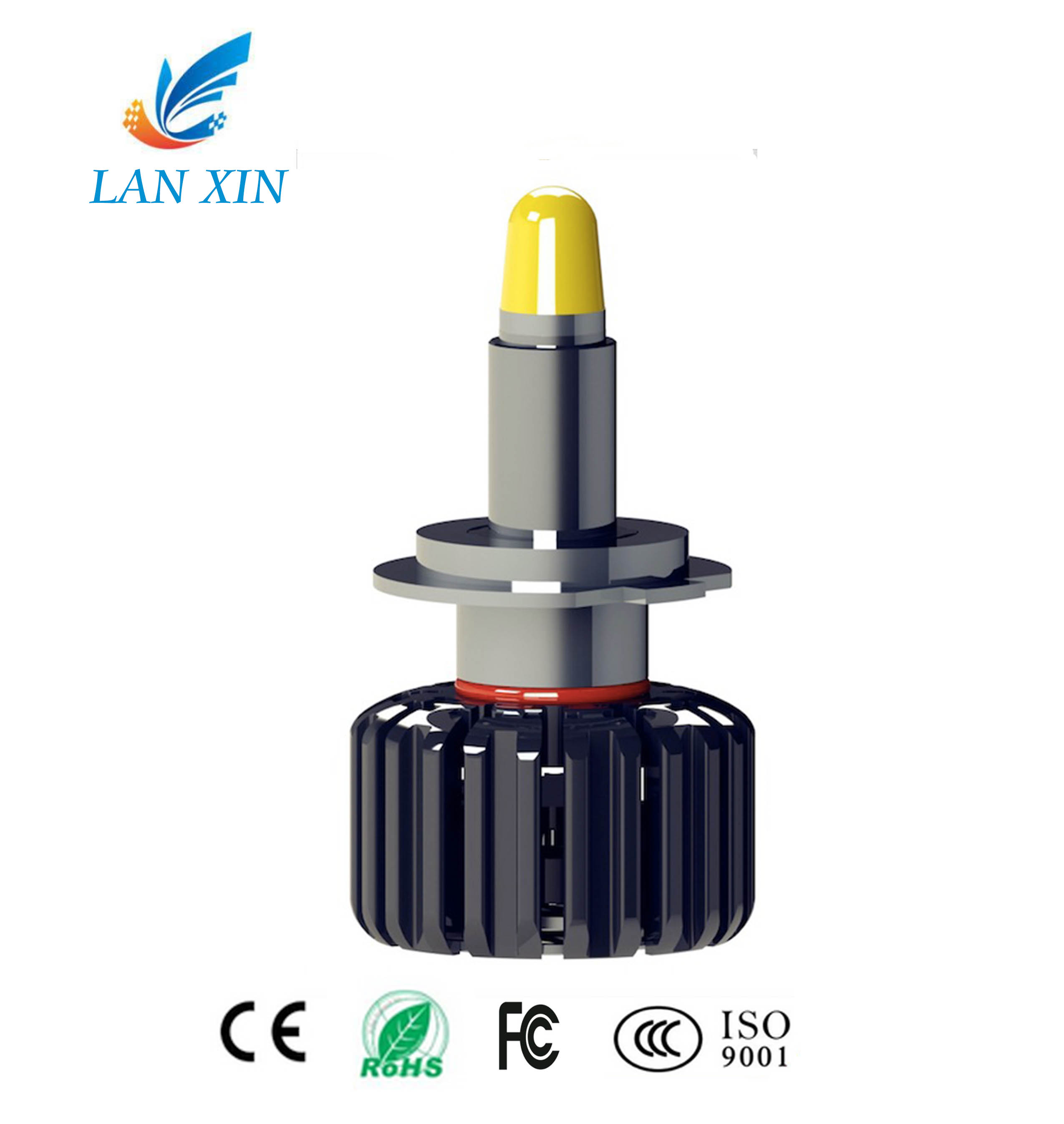 Car projector lens headlight super bright 360 degree lighting A5 H7