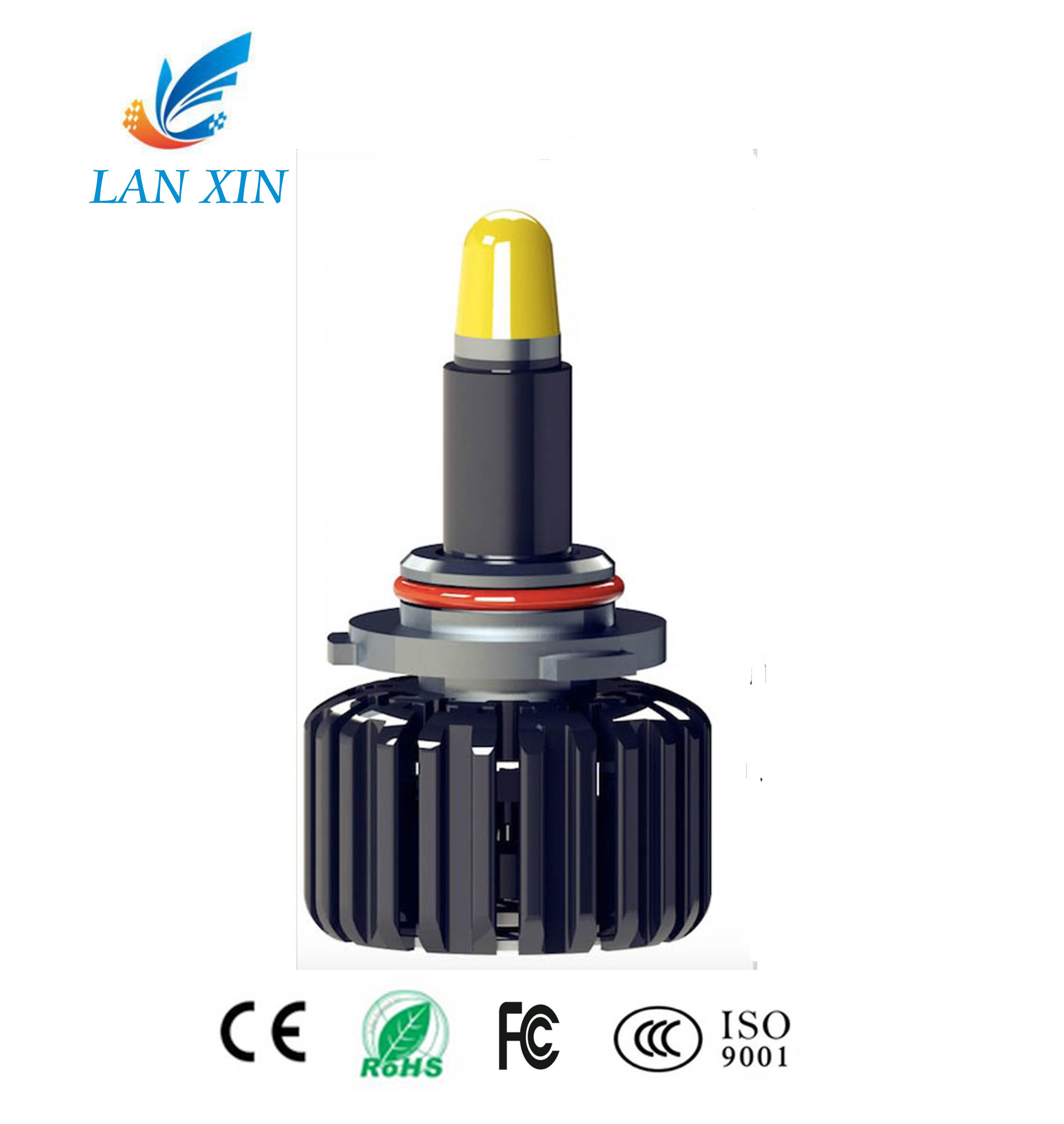 led head lamp 12v 24v 6500k lights led for car A5 HB3