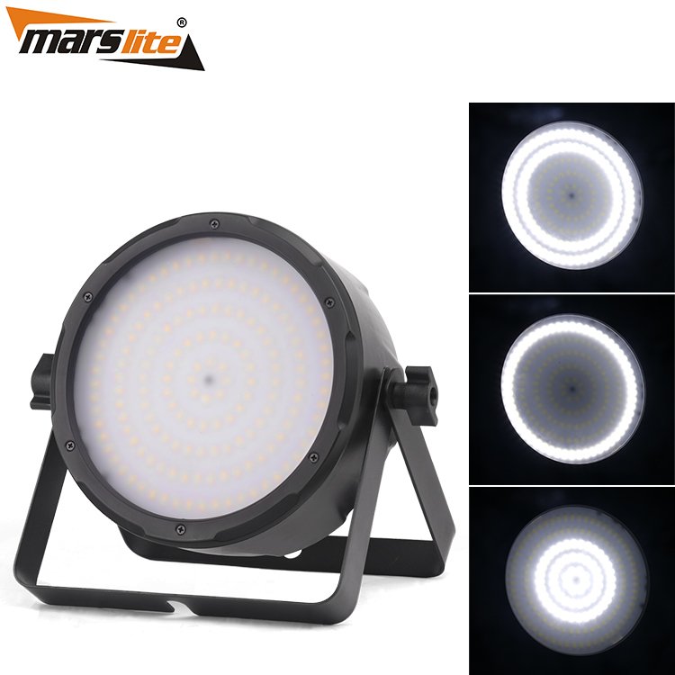 LED Strobe Flat Par Light Marslite 160x0.5W White MS-ST160