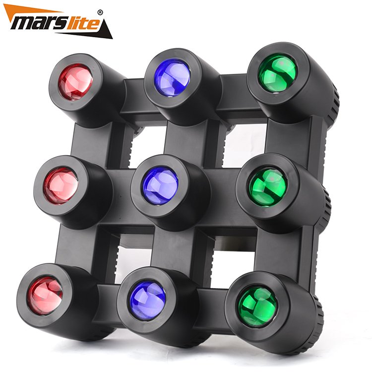 3X3 LED Matrix blinder Light  RGBW 4in1 Club Lighting  MS-MTX9FC
