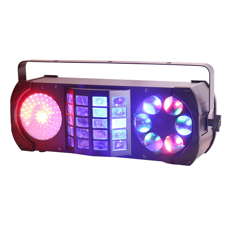 Radio Strobe Gobo Laser Derby Wash Effect Stage Light MS-CB08