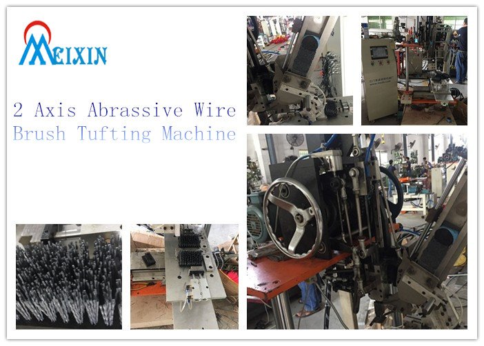 2 axis abrassive wire brush tufting machine 2 axis abrassive wire brush tufting machine
